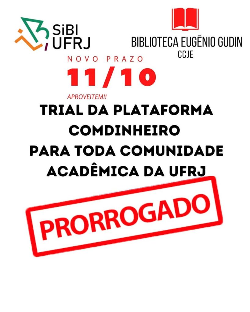 Trial Comdinheiro prorrogado