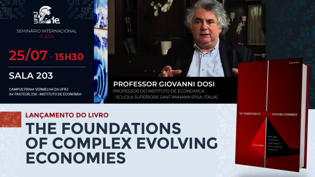 Seminário Internacional com Professor Giovanni Dosi - 25/07